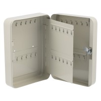 Ящик для ключів металевий VOREL: 48 гачків, 250х 180х 80 мм [10]