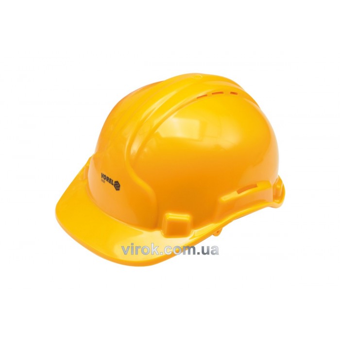 Каска для захисту голови VOREL жовта(DW)