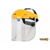 Щиток захисний VOREL для обличчя з прозорим регулювальним екраном [25/100]