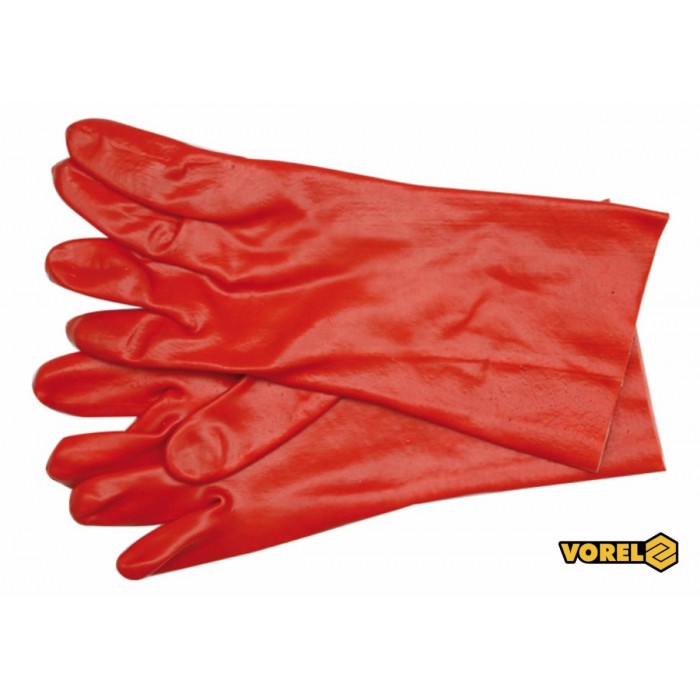 Рукавиці VOREL оливо/бензиностійкі, розм. 36 см [12/120]