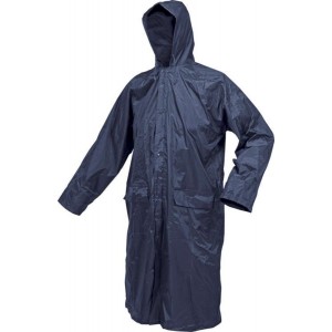 Плащ з капюшоном водонепроникний VOREL, XXL, гранатовий колір, з вентиляційними отворами PVC [20]