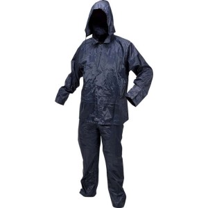 Костюм з капюшоном водонепроникний VOREL, розм.L гранатовий колір, з вентиляційними отворами PVC[20]