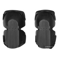 Наколінники захисні VOREL з поліпропіленовою накладкою, чорні(DW)