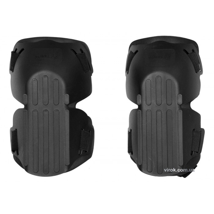 Наколінники захисні VOREL з поліпропіленовою накладкою, чорні(DW)