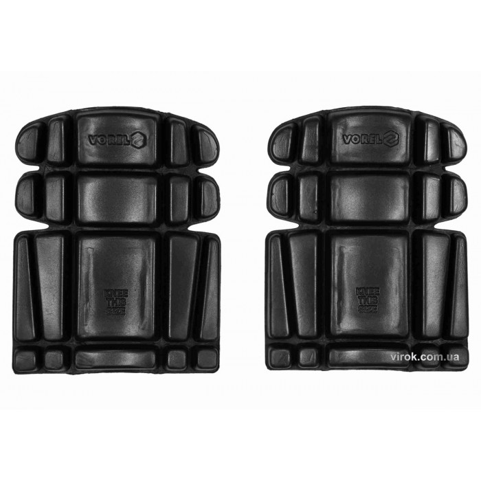 Наколінники-вкладиші захисні VOREL : 210 х 165 х 18 мм, EVA, 2 шт [60/480]