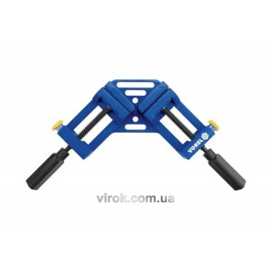 Струбцина кутова VOREL алюмінієва 65 мм, 90° [6/12]