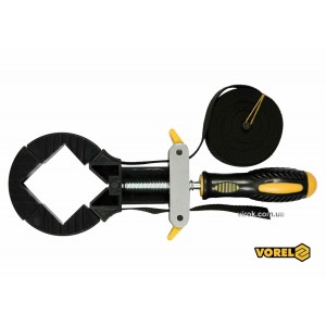 Струбцина ремінна VOREL : L = 4 м, довжина затиску 320 мм [20]