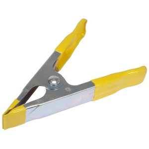 Струбцини "прищіпка" VOREL l= 100 мм, розвід губ- 35 мм зі сталі, 4 шт. [24/96]