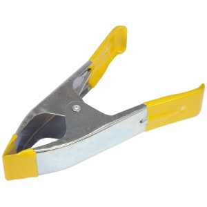 Струбцини "прищіпка" VOREL l= 150 мм, розвід губ- 50 мм глибина- 25 мм зі сталі, 2 шт. [24/48]