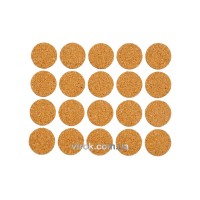 Протектор самоклеючий корковий VOREL 20мм, набір 20шт [60/720]