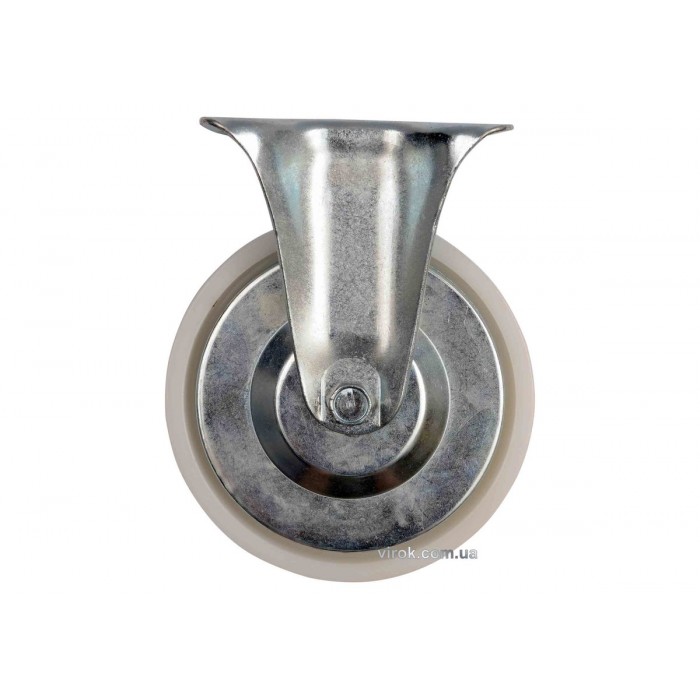 Колесо до візка поліамідове Ø= 160 мм, b= 40 мм VOREL зі штивною опорою;h= 195 мм,навант.-130 кг(DW)