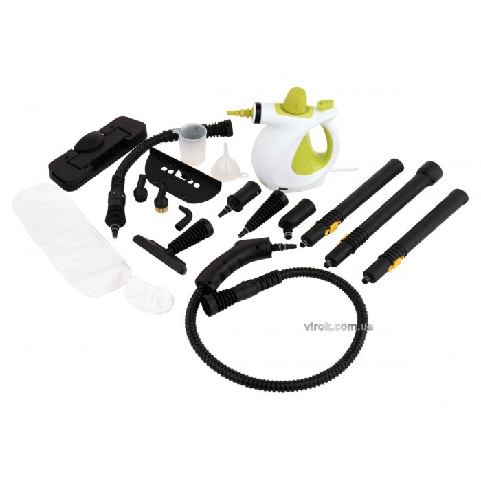 Пароочисник мережевий LUND : 1 кВт, ємність- 400 мл, макс. t= 110 °С, 17 насадок [4/48]