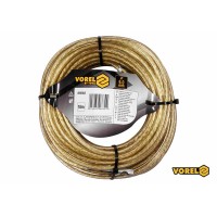 Трос сталевий з наконечниками для пломб VOREL : Ø6 мм x 18 м [12]