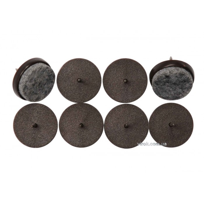 Прокладки пластикові фільцеві на цвях VOREL 30мм, набір 8шт [16/256]