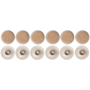 Прокладки пластикові VOREL фільцеві на штифт. 22 мм. Набір 12шт [16/288] (DW)