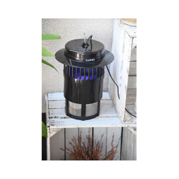 Світильник проти комах з вентилятором LUND, від електр. мережі 230 В, 20 Вт, 310х 165 мм(DW)