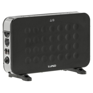 Обігрівач конвекторний LUND від ел.мережі- 230 В, 3 регулюв режими- 0,75,1,25 і 2 кВт з вентилятором