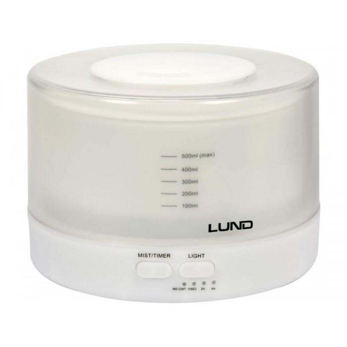 Дифузор запаху з освіт і ДУ LUND від мереж 230→24 В 12Вт,V= 500мл,прод- 40-60 мл/год, обсяг-50м²(DW)