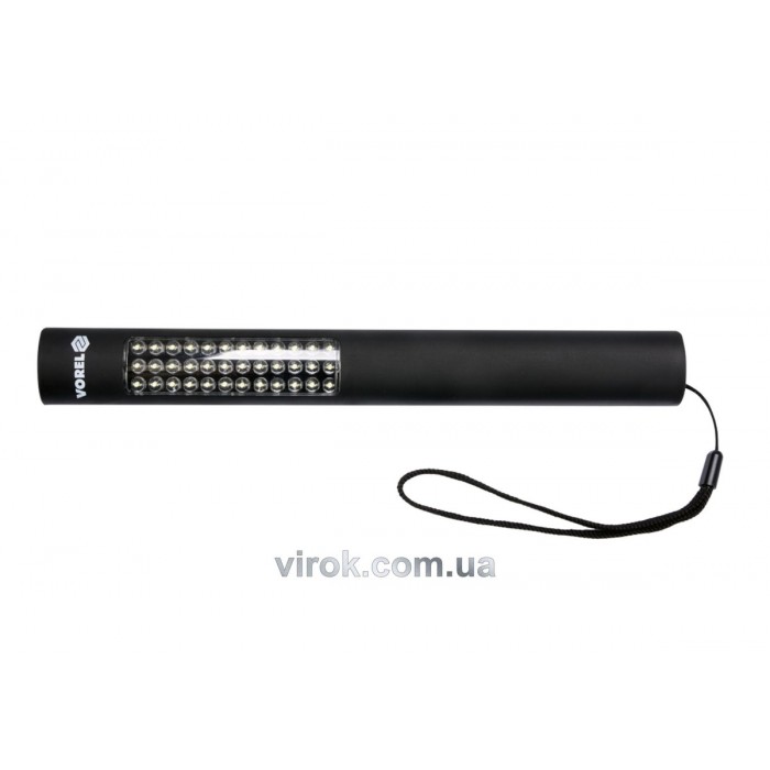 Ліхтар діодний з режимами 36+1 вперед Vorel батарейковий 4ААА х 1,5 В(DW)