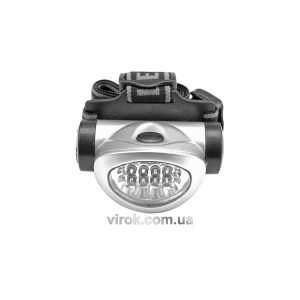 Ліхтар на чоло VOREL : світлодіодний (8LED),живлення-3 батарейки ААА(DW)