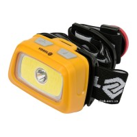 Ліхтар на чоло VOREL XPE CREE+COB LED світлодіодний 3+3 Вт;130+120 lm,5 реж.живл.- 3 ААА батарей(DW)