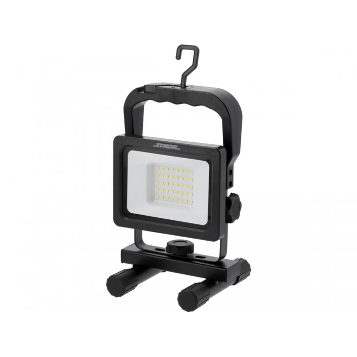 Прожектор переносний SMD LED діодний STHOR від Li-Ion акумул 3.7V 4.4 АГ  P= 20Вт, світл. P= 2000 lm