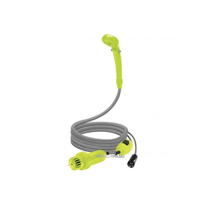 Душ портативний LUND: від акумул.-12В, продуктивність-10 л/хв, кабель живлення- 4м, шланг- 2 м [10]