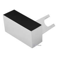 Тримач душових розприскувачів настінний FALA обертовий, пластиковий ABS, покритий хромом(DW)