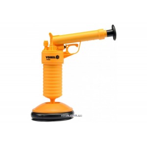 Помпа пневматична, ручна для прочистки каналізаційних труб VOREL  Ø= 63, 135 мм [10/160]