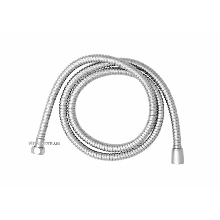 Шланг душовий підсил. VOREL EPDM, l=1,5м, латунна обгортка [30/60]