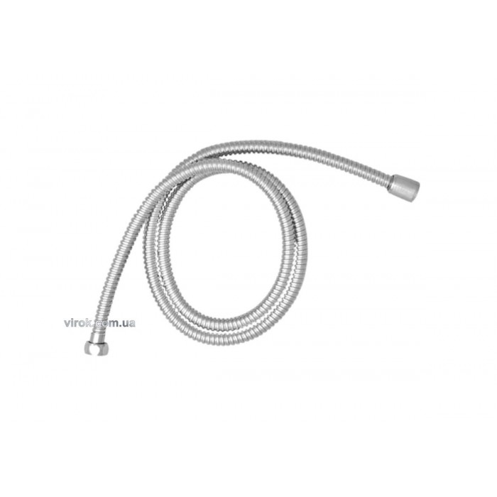 Шланг душовий з металевою гофрою VOREL, l=1,5 м, нержавіюча сталь [30/60]