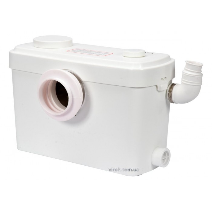 Помпа фекальна до унітазу мережева FALA : P= 600 Вт, з подрібнювачем, на висоту 9.5 м, 150 л/хв [1]