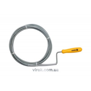 Трос пружний для чистки каналізаційних труб VOREL, Ø= 5 мм, l= 1,5 м [20/80]
