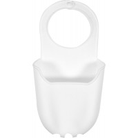 Органайзер силіконовий, білий, підвісний FALA для губки, 200х 100 мм [144]