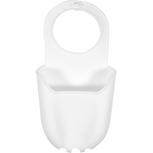 Органайзер силіконовий, білий, підвісний FALA для губки, 200х 100 мм [144]