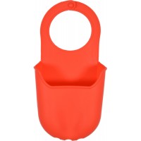 Органайзер силіконовий, червоний, підвісний FALA для губки, 200х 100 мм [144]