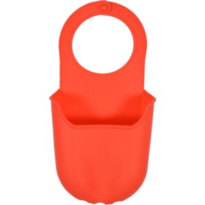 Органайзер силіконовий, червоний, підвісний FALA для губки, 200х 100 мм [144]