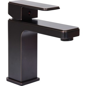 Змішувач води FALA для умивальника "RETRO BLACK 3" з кульовим регулятором(DW)