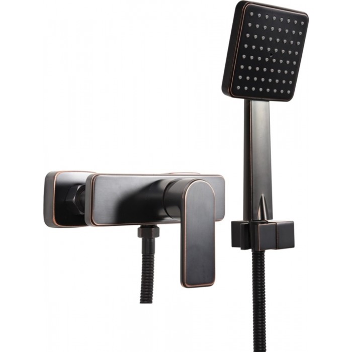 Змішувач води FALA для душу "RETRO BLACK 3" з кульовим регулятором [12]