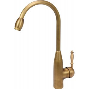 Змішувач води FALA для кухонної раковини "RETRO BRONZE 1" з кульовим регулятором [12]