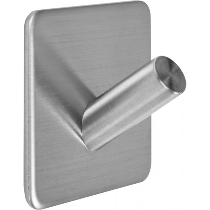 Гачок одинарний, косий для санвузлів FALA приклейовальний на 2-сторонньому скотчі 3М; 45х45х30 мм