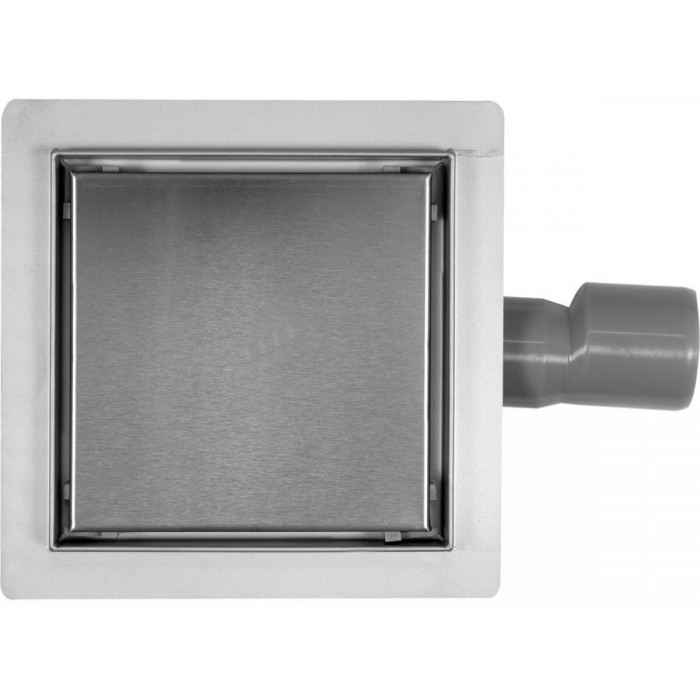 Трап підлоговий зливний FALA 20 x 20 см з нержавіючої сталі [10]