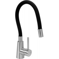 Змішувач води FALA "FLEXIBLE STEELY" для раковини з гнучкою чорною лійкою [10]
