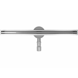 Трап підлоговий лінійний з нержавіючої сталі FALA SLIM; 80х 3х 7 см, сифон- 56 мм [5]