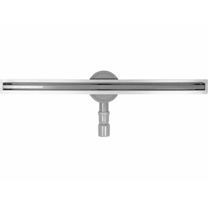 Трап підлоговий лінійний з нержавіючої сталі FALA SLIM; 80х 3х 7 см, сифон- 56 мм [5]