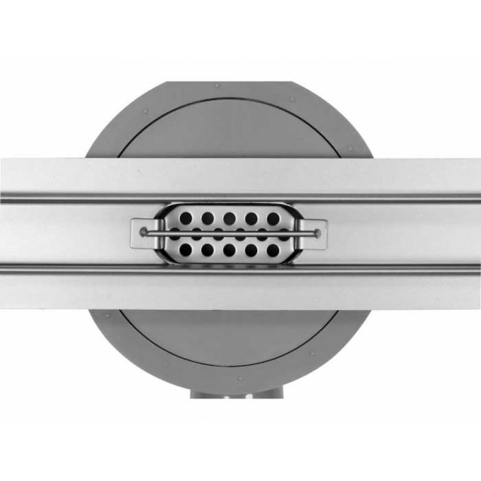 Трап підлоговий лінійний з нержавіючої сталі FALA SLIM; 90х 3х 7 см, сифон- 56 мм [5]