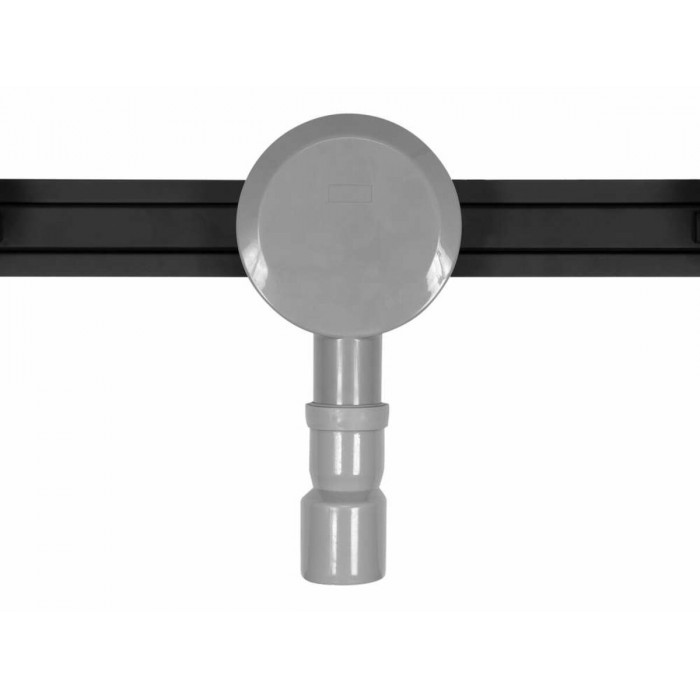 Трап підлоговий лінійний з нержавіючої сталі, чорний FALA SLIM BLACK; 70х 3х 7 см, сифон- 56 мм [5]