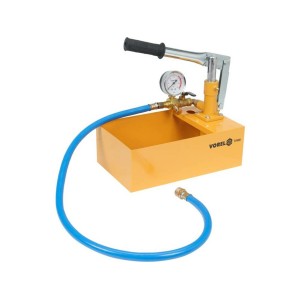 Компресор ручний для контролю щільност систем VOREL тиск- 4 MPa, спол.- G1/2, ємніс- 5л, шланг- 90см