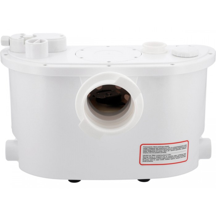 Помпа фекальна до унітазу від мережі 230В FALA : P= 400 Вт, з подрібнювачем, на висоту 6 м, 100 л/хв