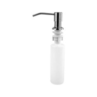 Дозатор плину для миття посуду FALA 330 мл, Ø= 55 мм, H= 275 мм, носик- 11 см, з полірованої сталі